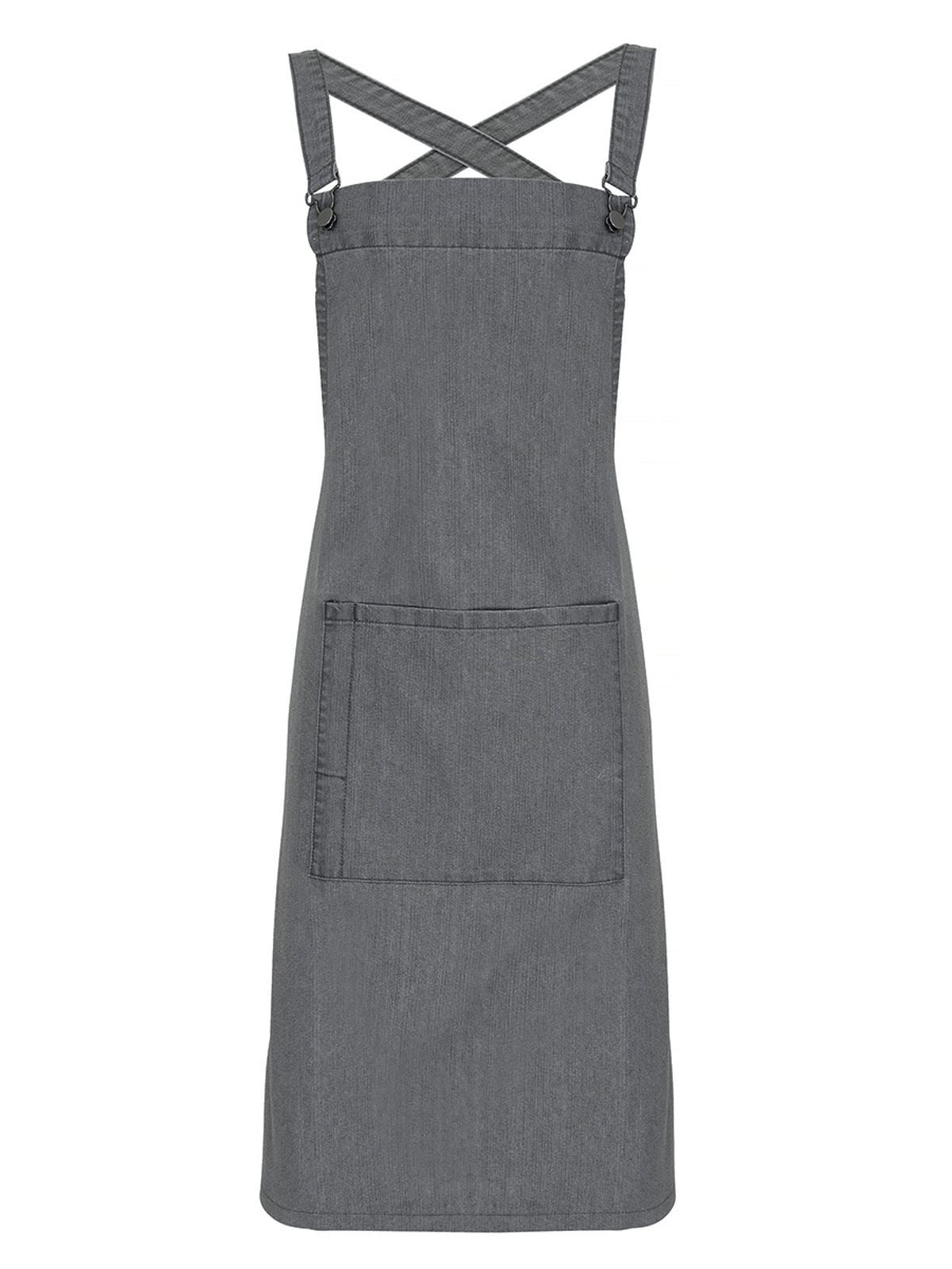 Cross Back Barista Bib Apron