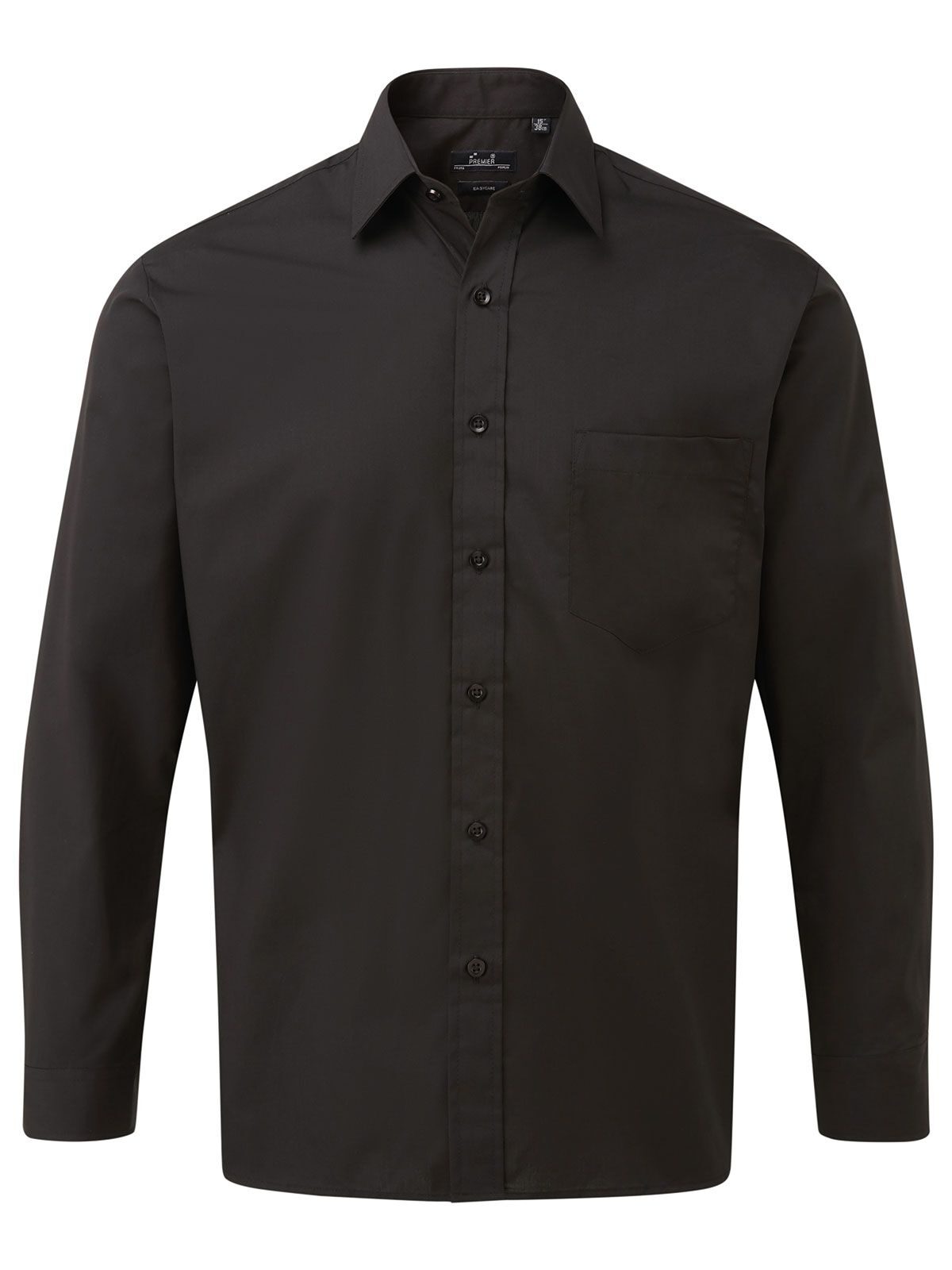 Men's Long Sleeve Poplin Shirt