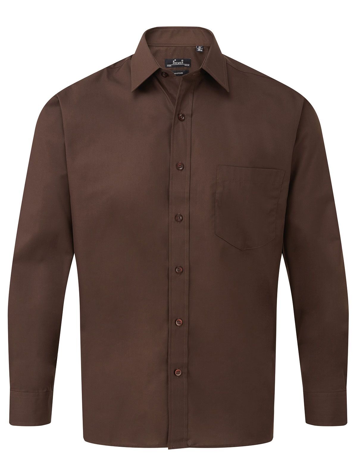 Men's Long Sleeve Poplin Shirt