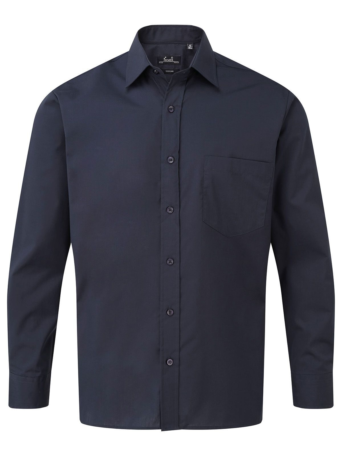 Men's Long Sleeve Poplin Shirt