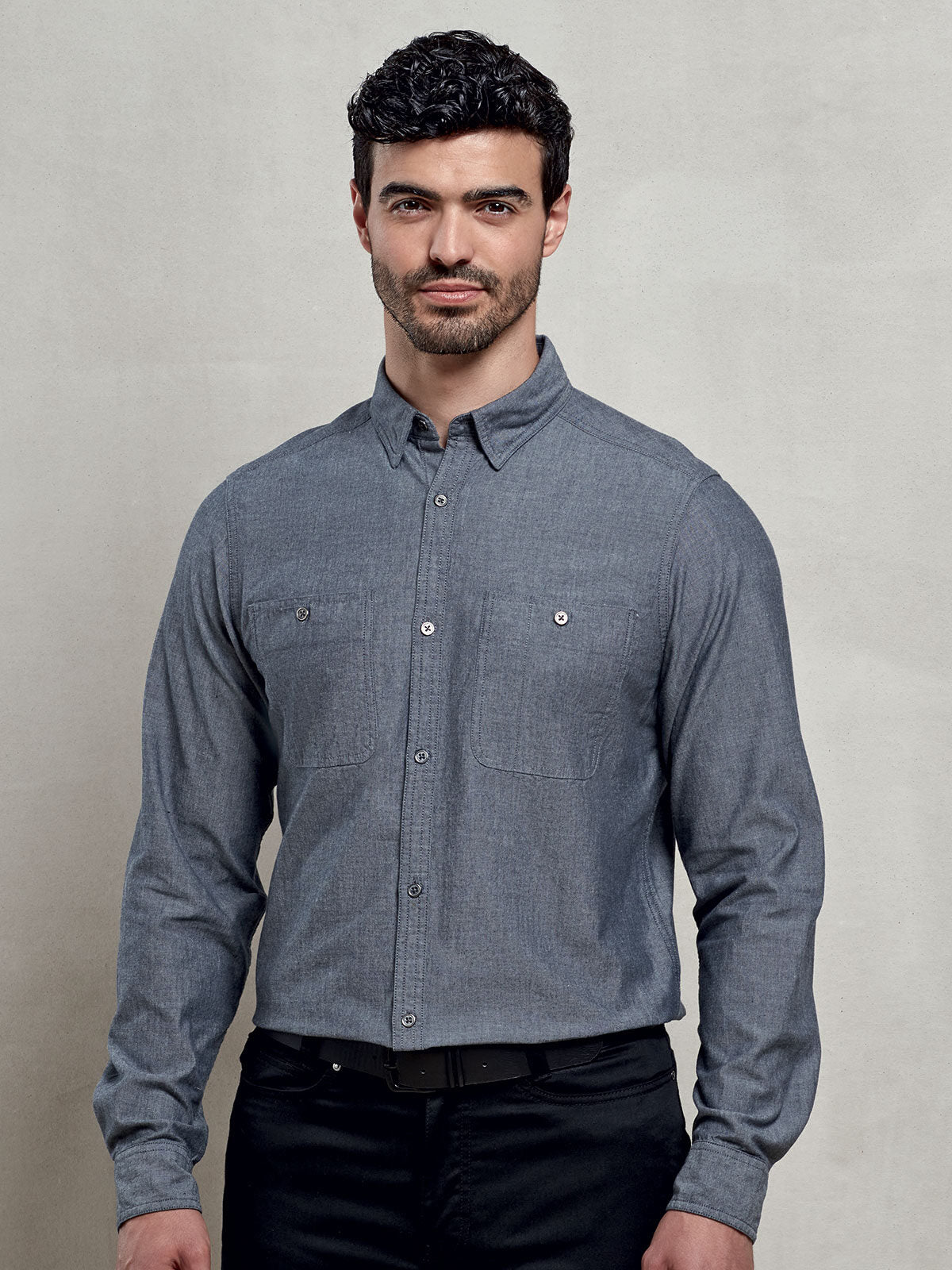 Men's Organic Chambray Fairtrade Shirt