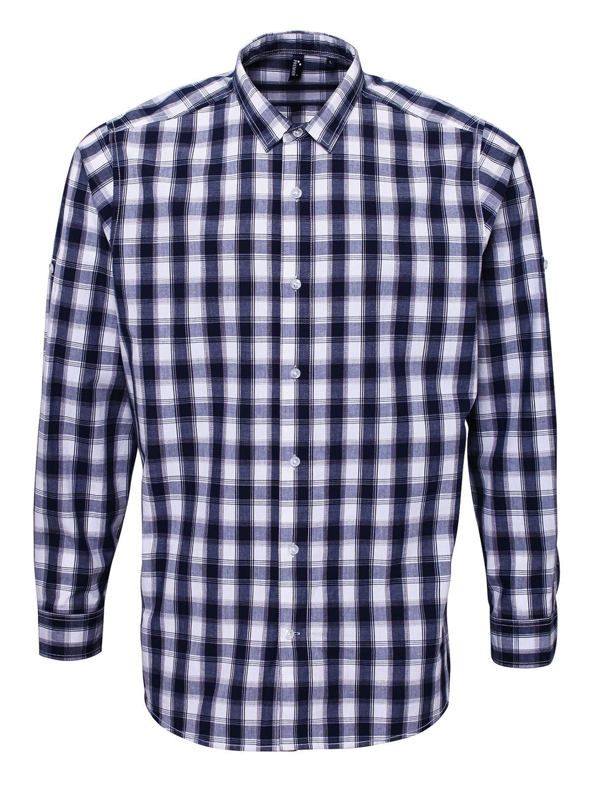 Men's LSL 'Mulligan' Check Cotton Bar Shirt