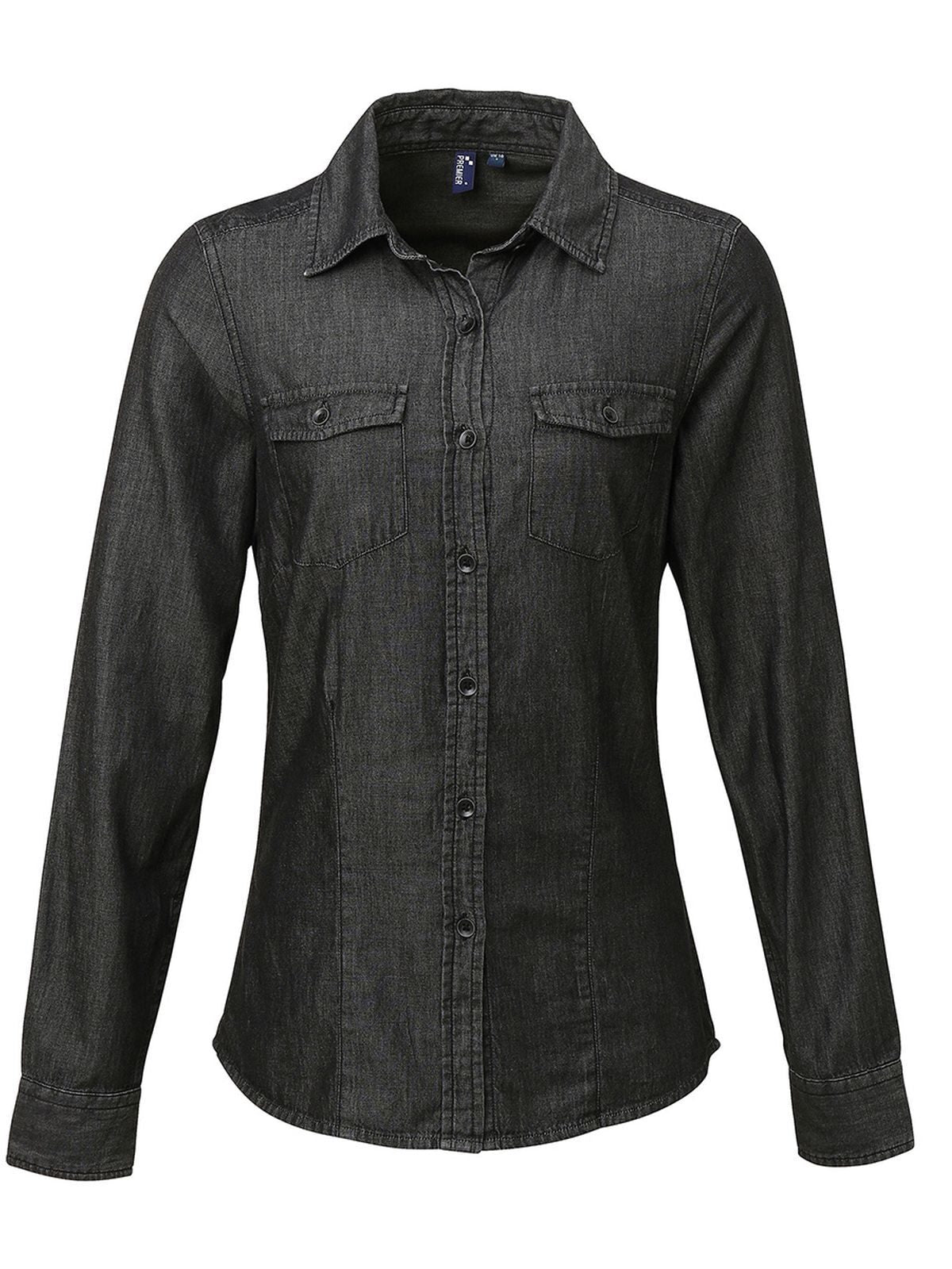 Ladies'â Jeans Stitch Denim Shirt