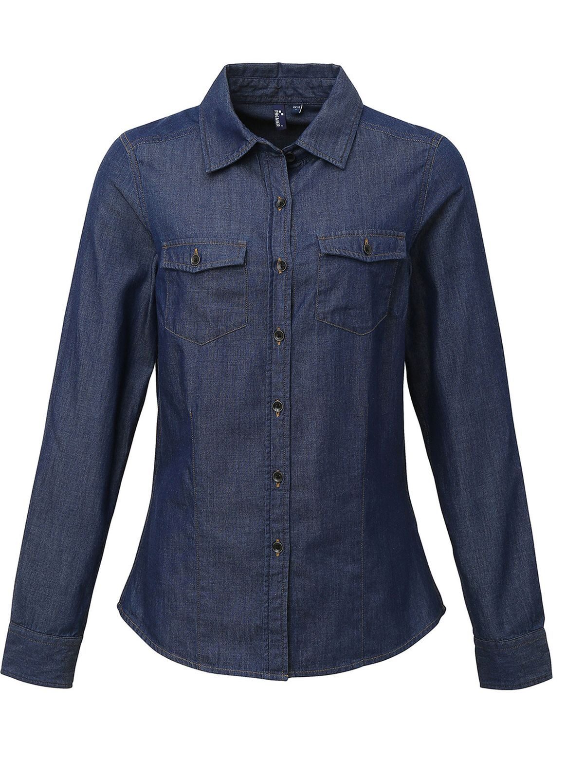Ladies'â Jeans Stitch Denim Shirt