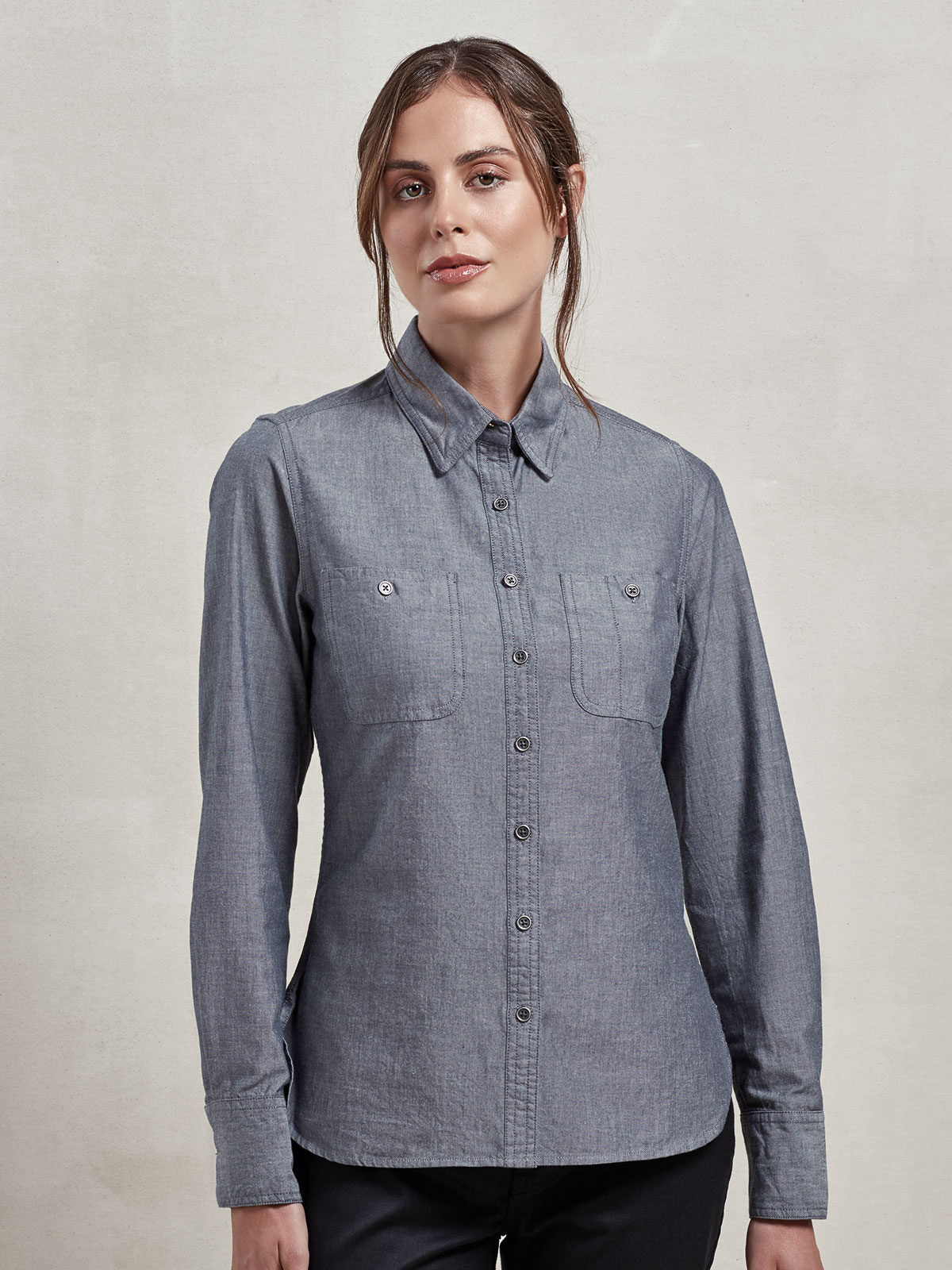 Women's Organic Chambray Fairtrade Shirt