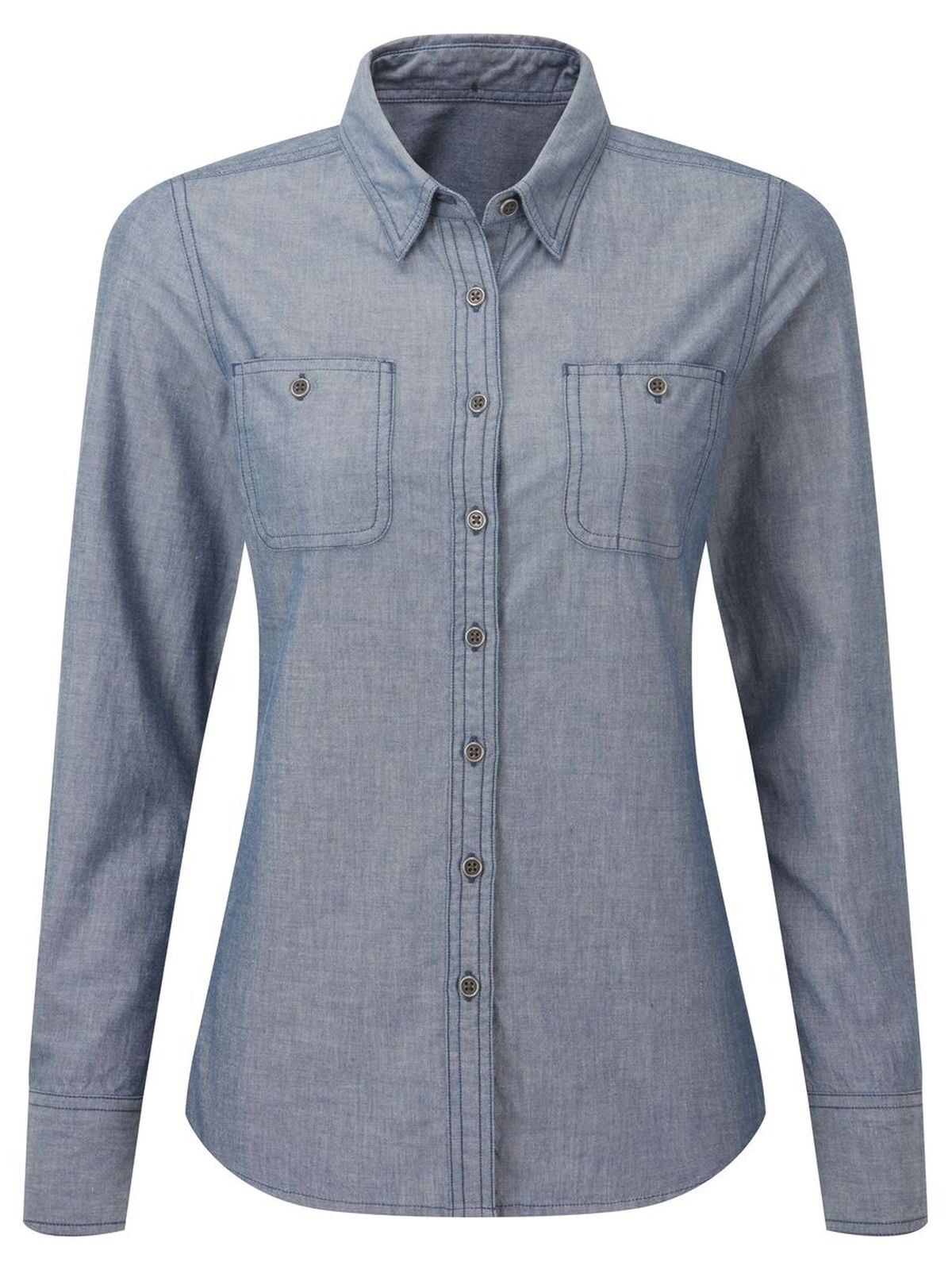 Women's Organic Chambray Fairtrade Shirt