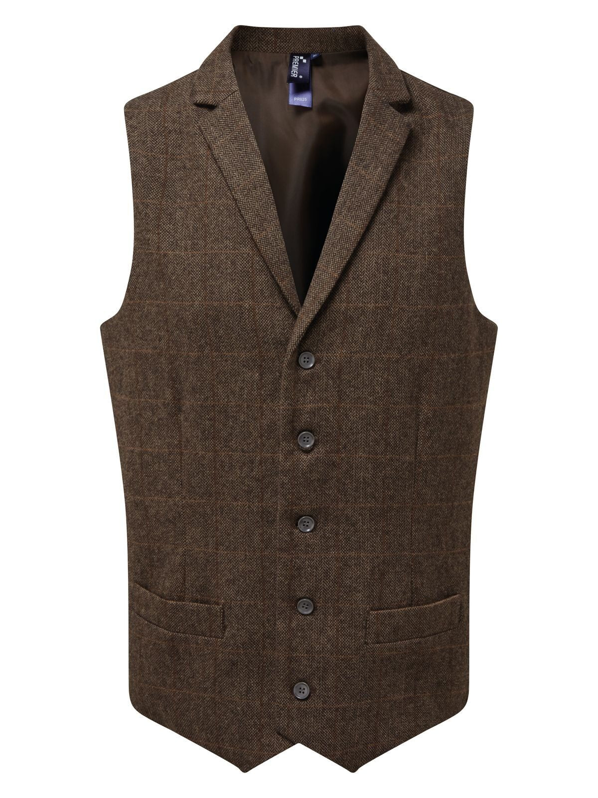Menâs Herringbone Waistcoat