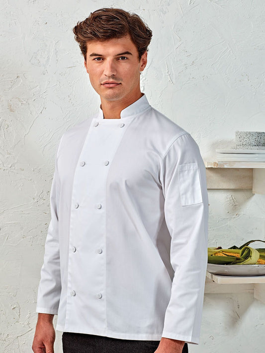 Chef's LS Coolchecker Jacket With Mesh Back Panel ack Panel