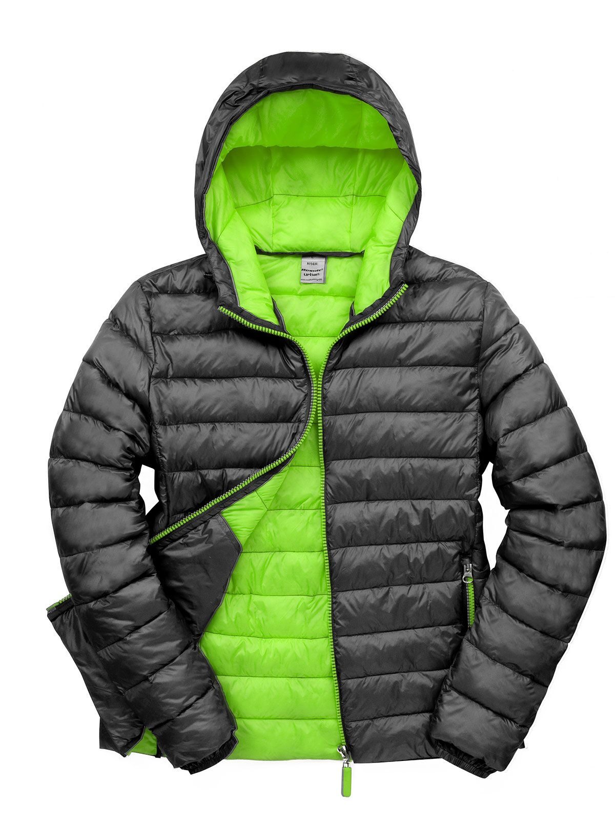 Mens Snow Bird Hooded Jacket