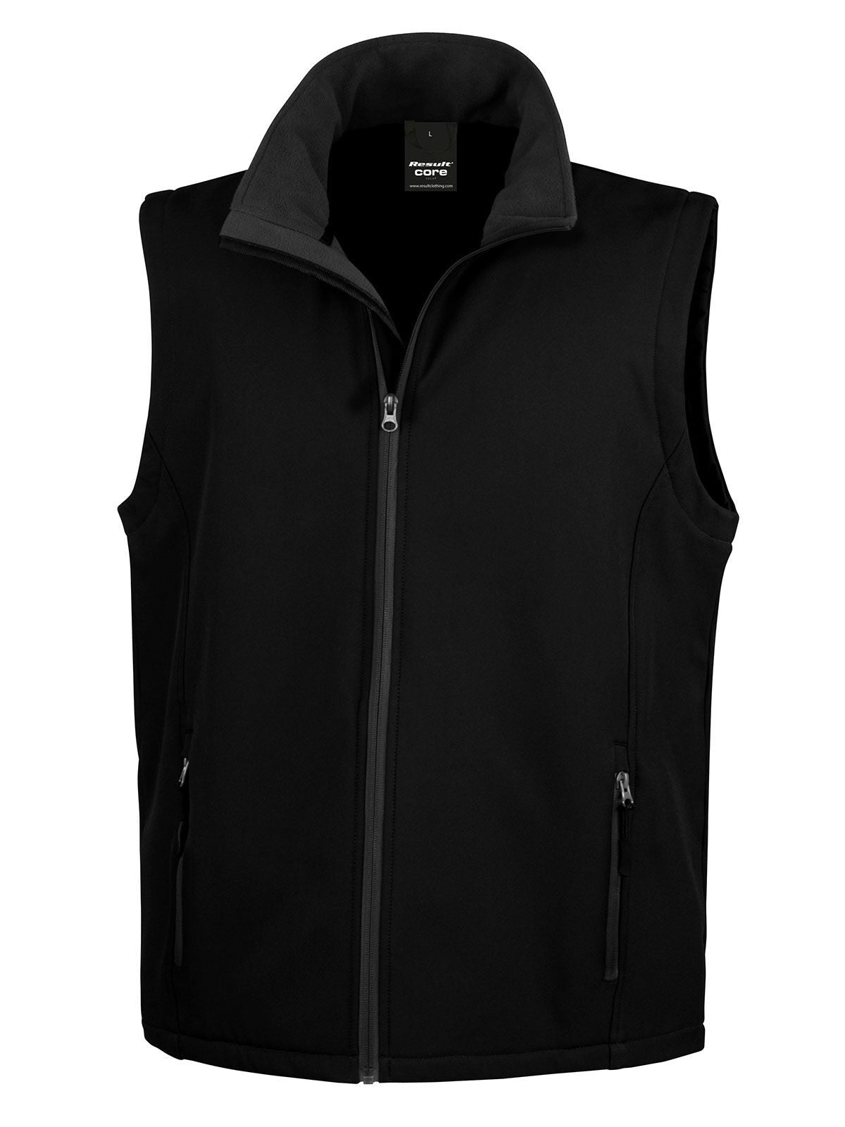 Softshell bodywarmer stampabile