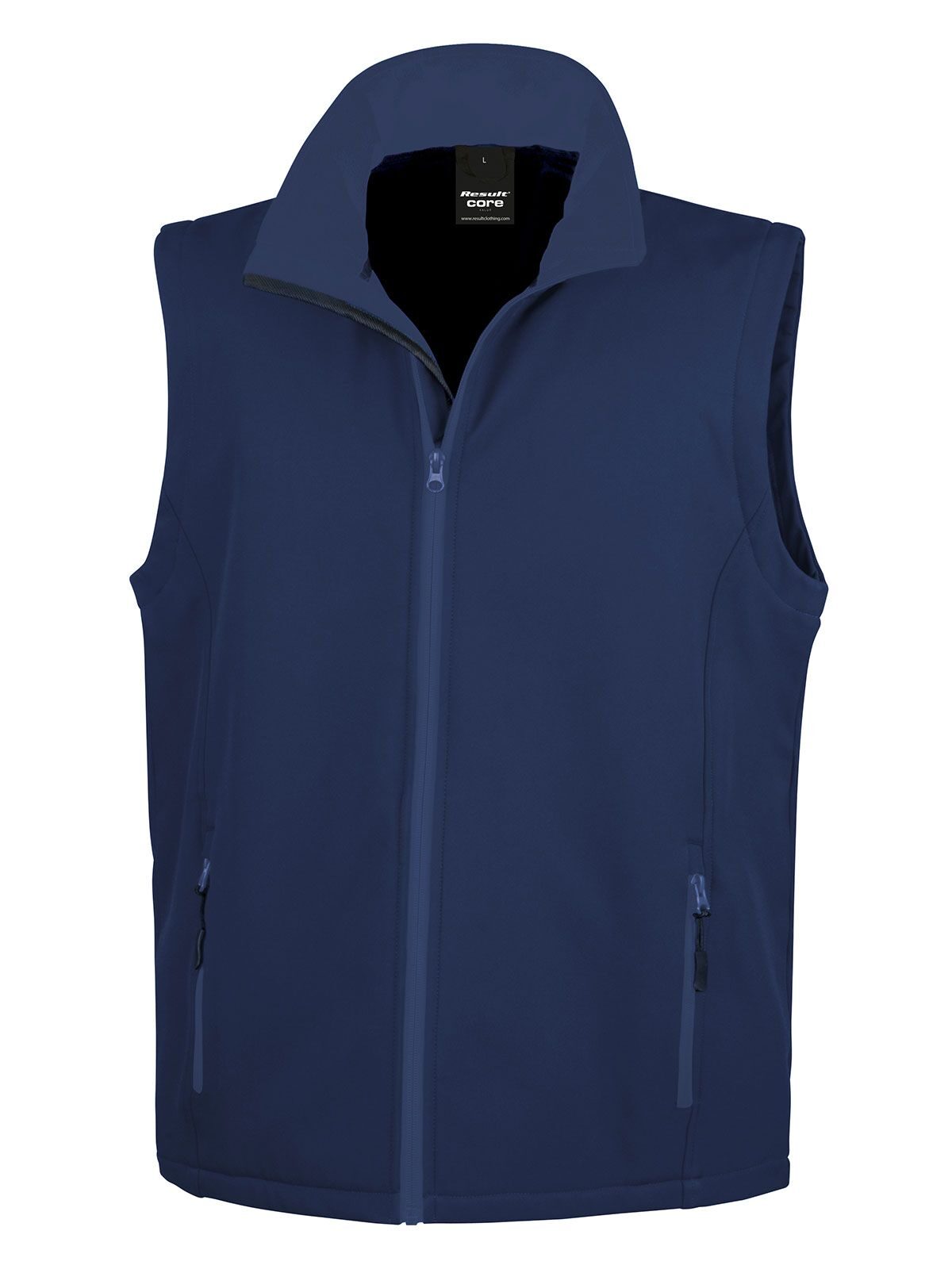 Softshell bodywarmer stampabile