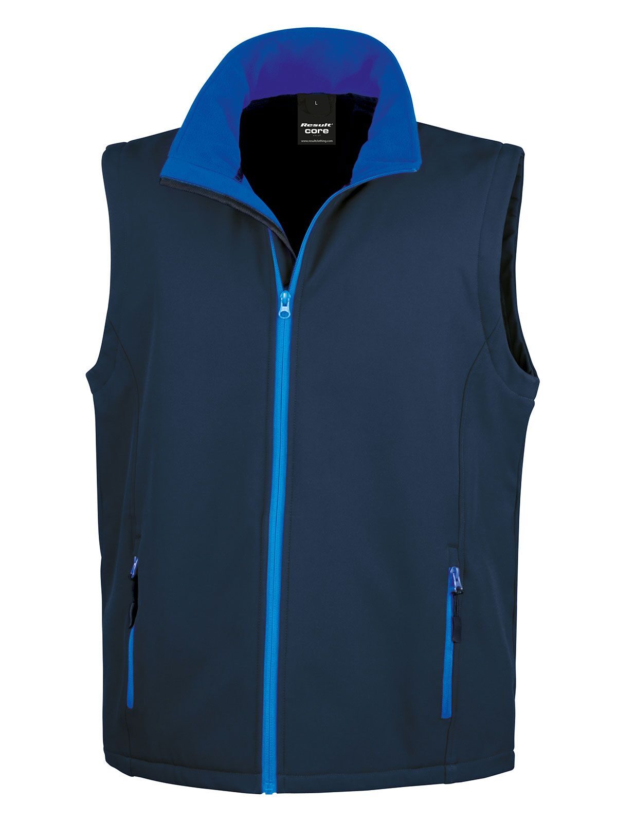 Softshell bodywarmer stampabile