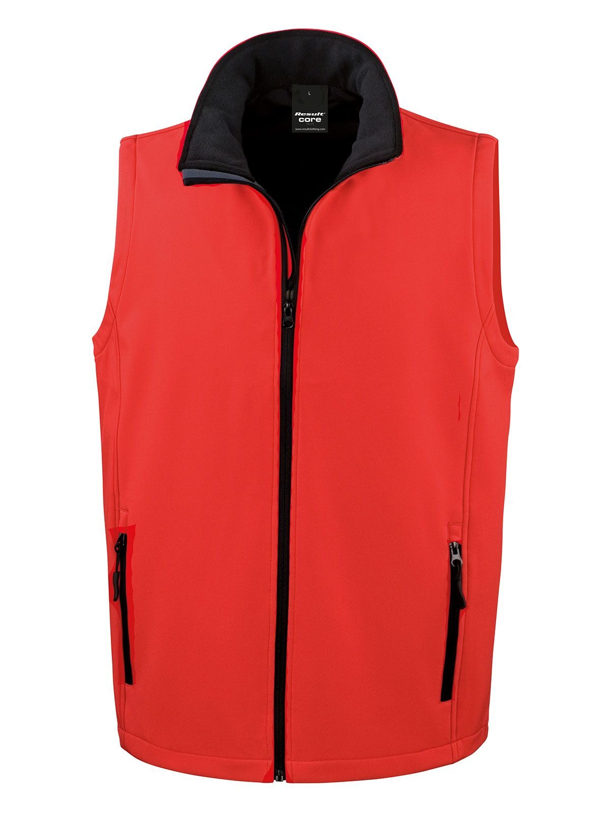 Softshell bodywarmer stampabile