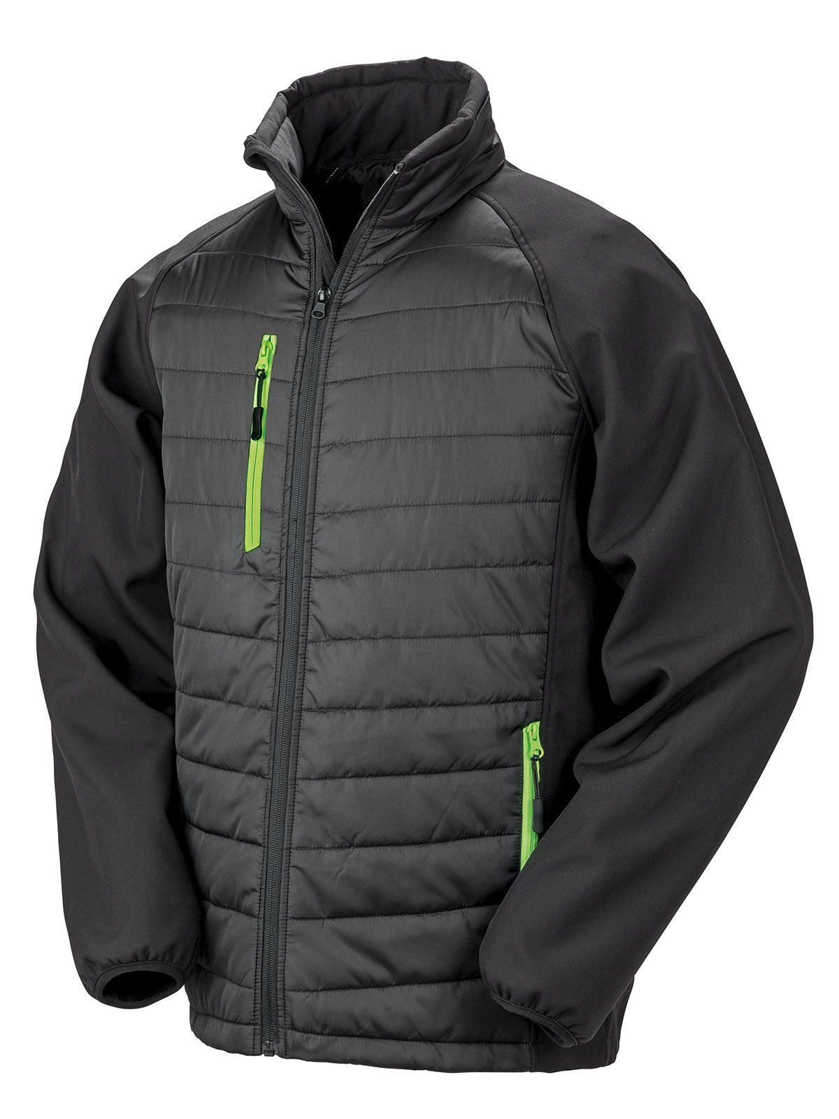 Black Compass Padded Softshell