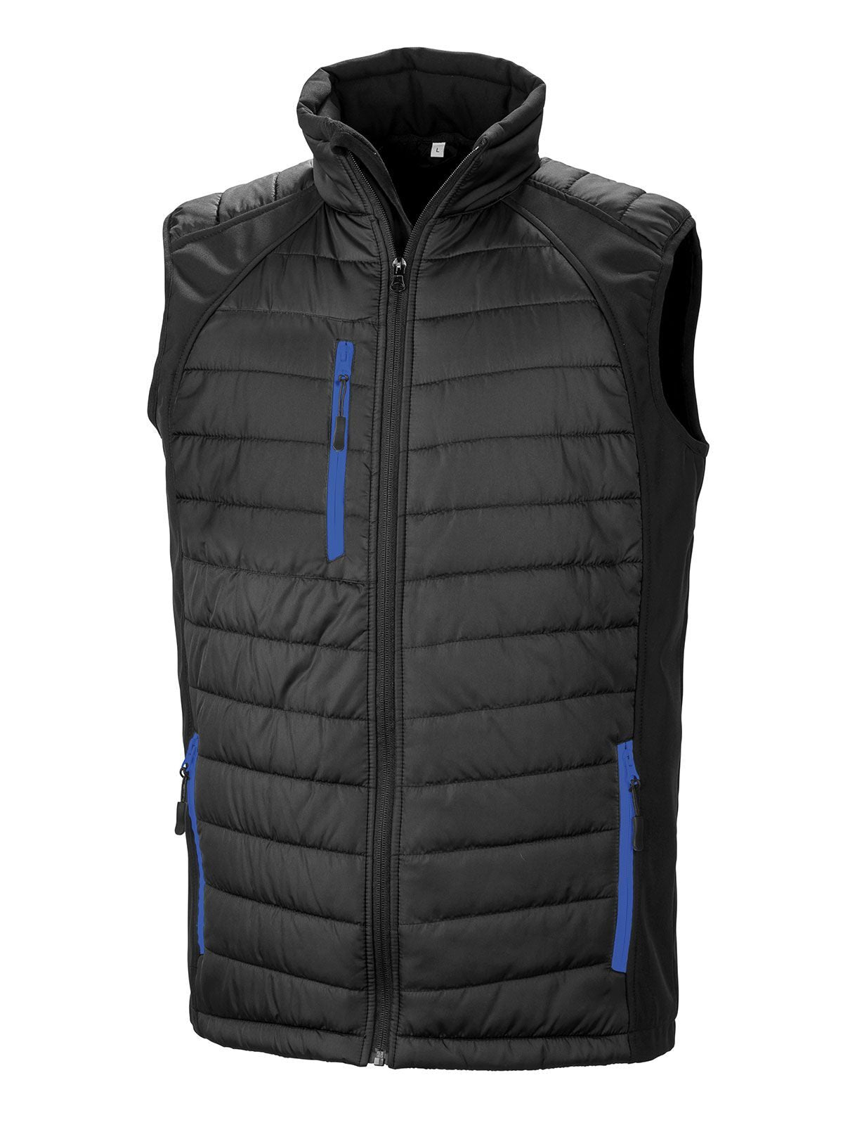 Black Compass Padded Softshell Gilet