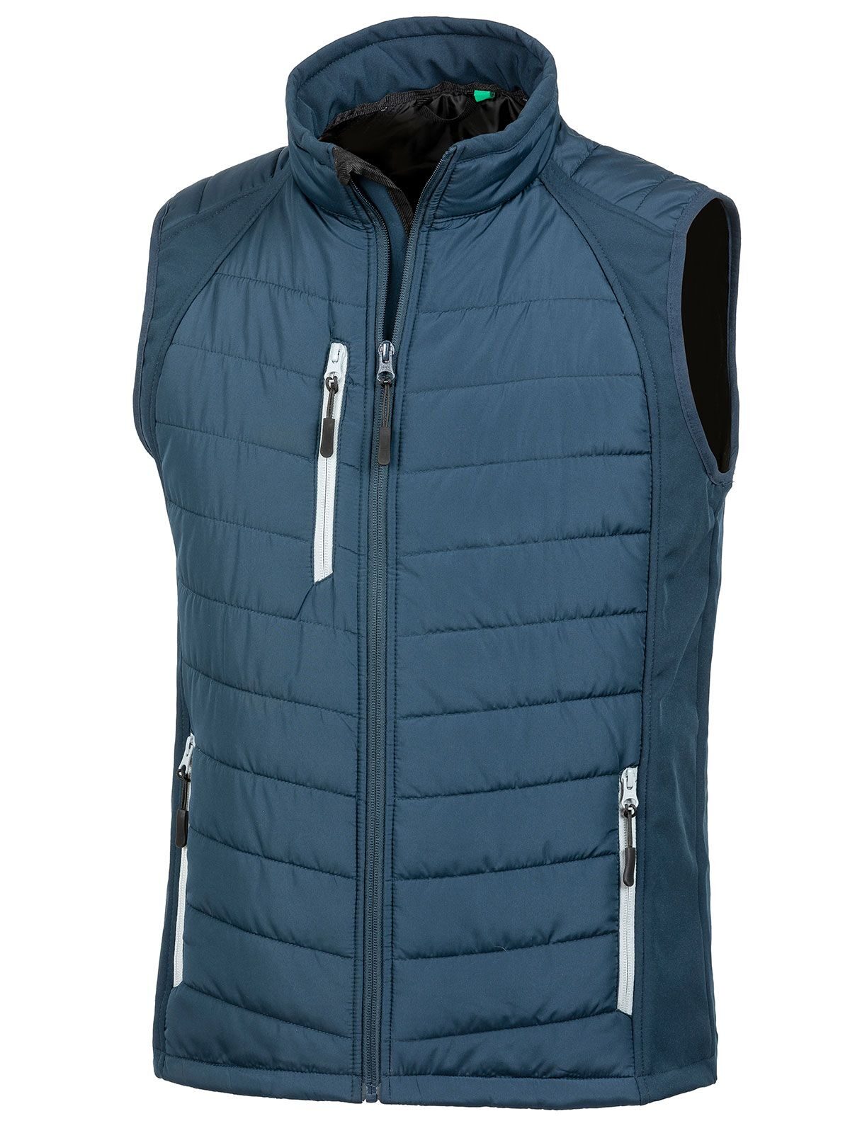 Black Compass Padded Softshell Gilet
