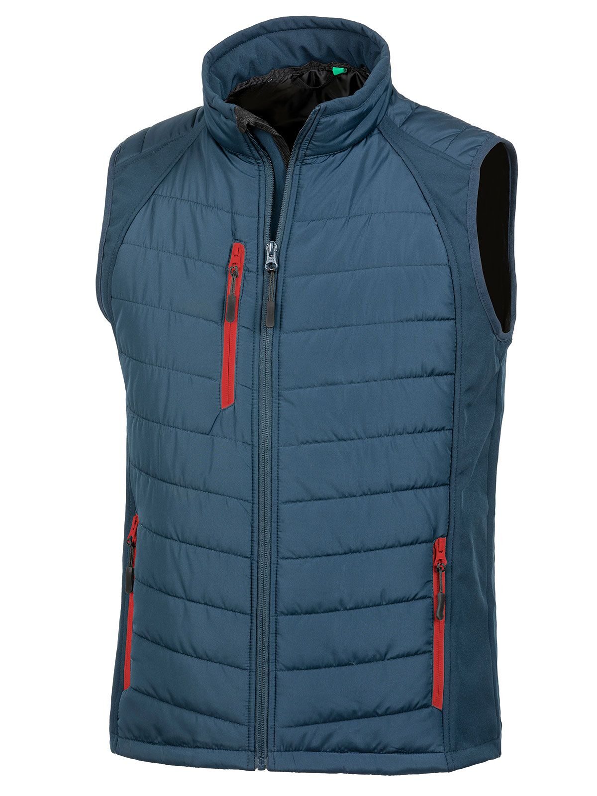 Black Compass Padded Softshell Gilet
