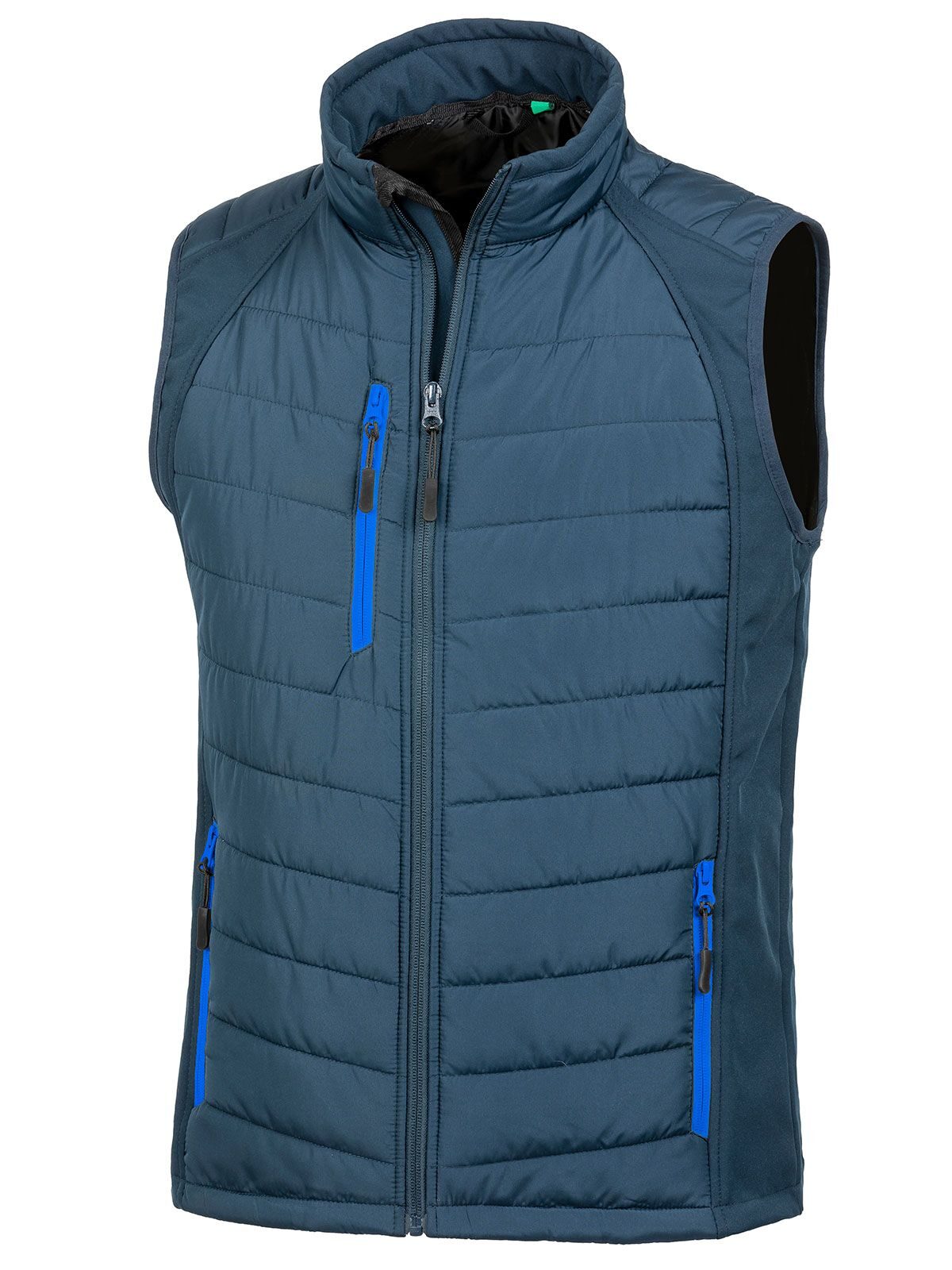 Black Compass Padded Softshell Gilet