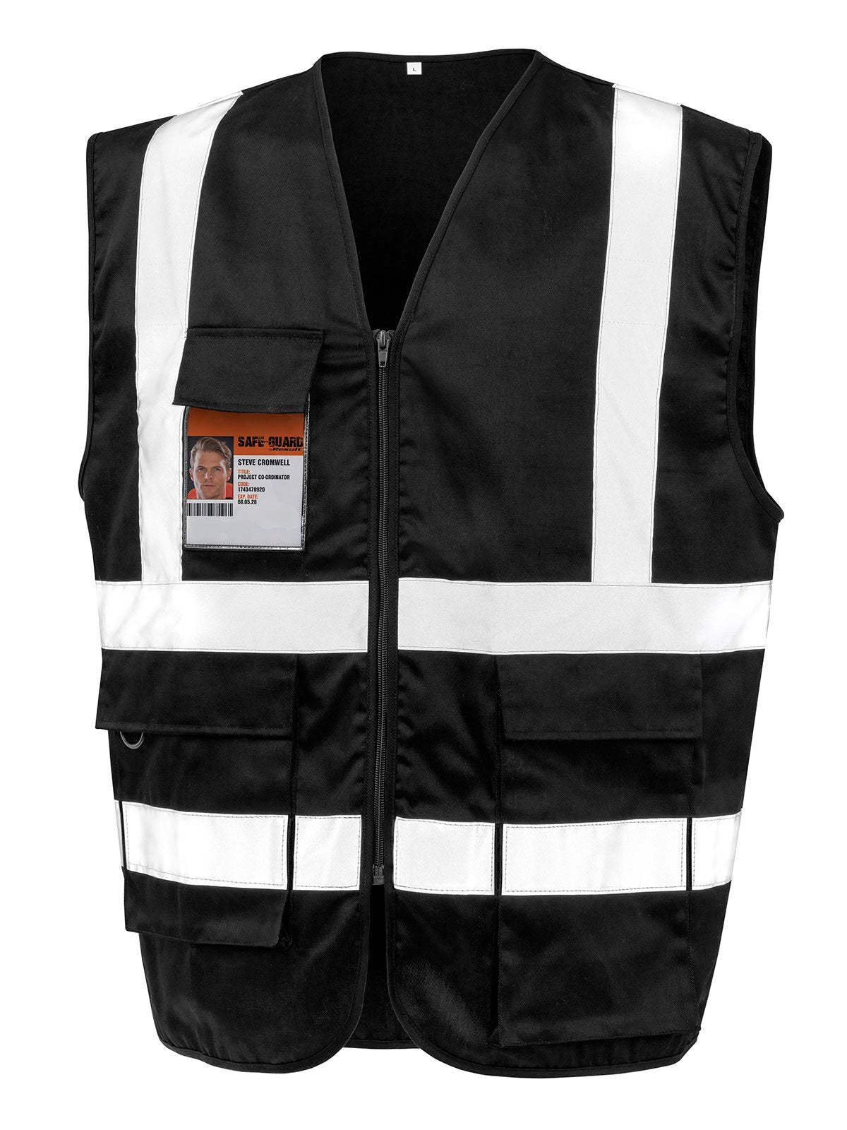 Heavy Duty Polycotton Security Vest