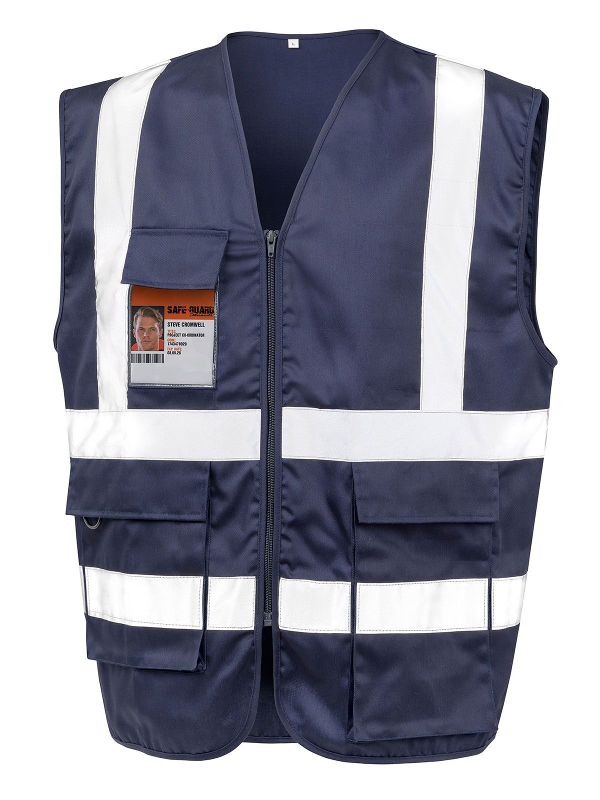 Heavy Duty Polycotton Security Vest