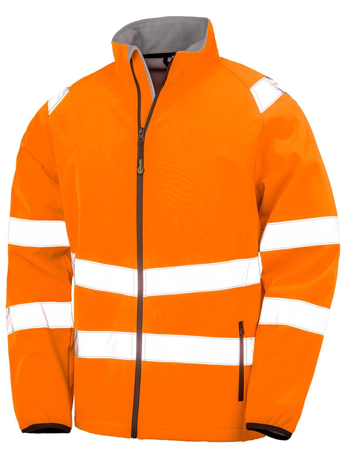 Recycled printable safety softshell
