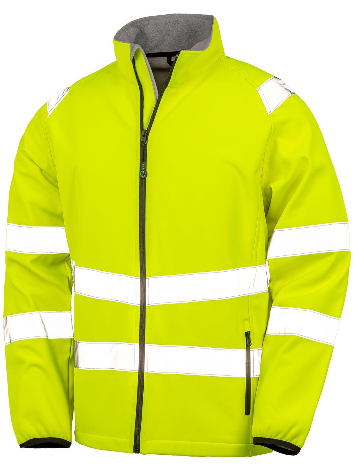 Recycled printable safety softshell