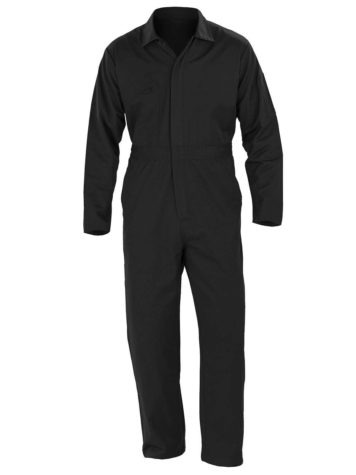 Recycled Action Overall With Zip Front