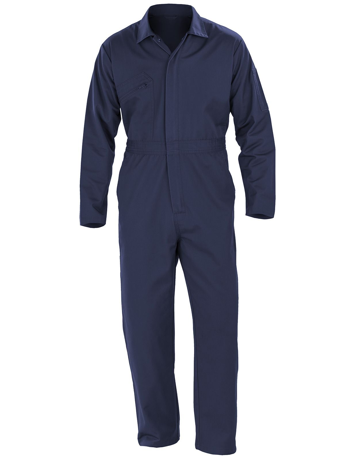 Recycled Action Overall With Zip Front