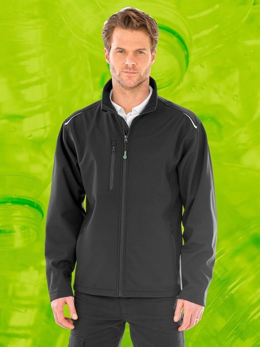Recycled 3-Layer Printable Softshell Jacket