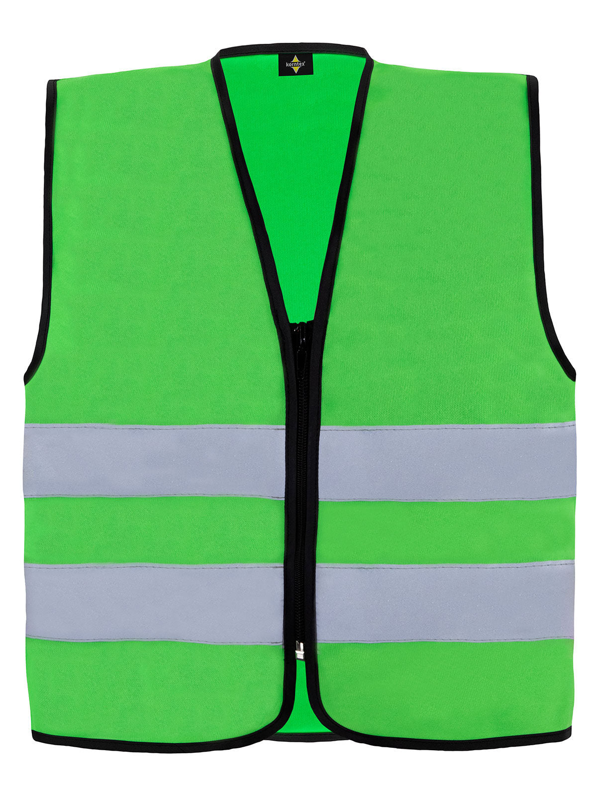 Korntex Safety Vest with Zipper   Cologne