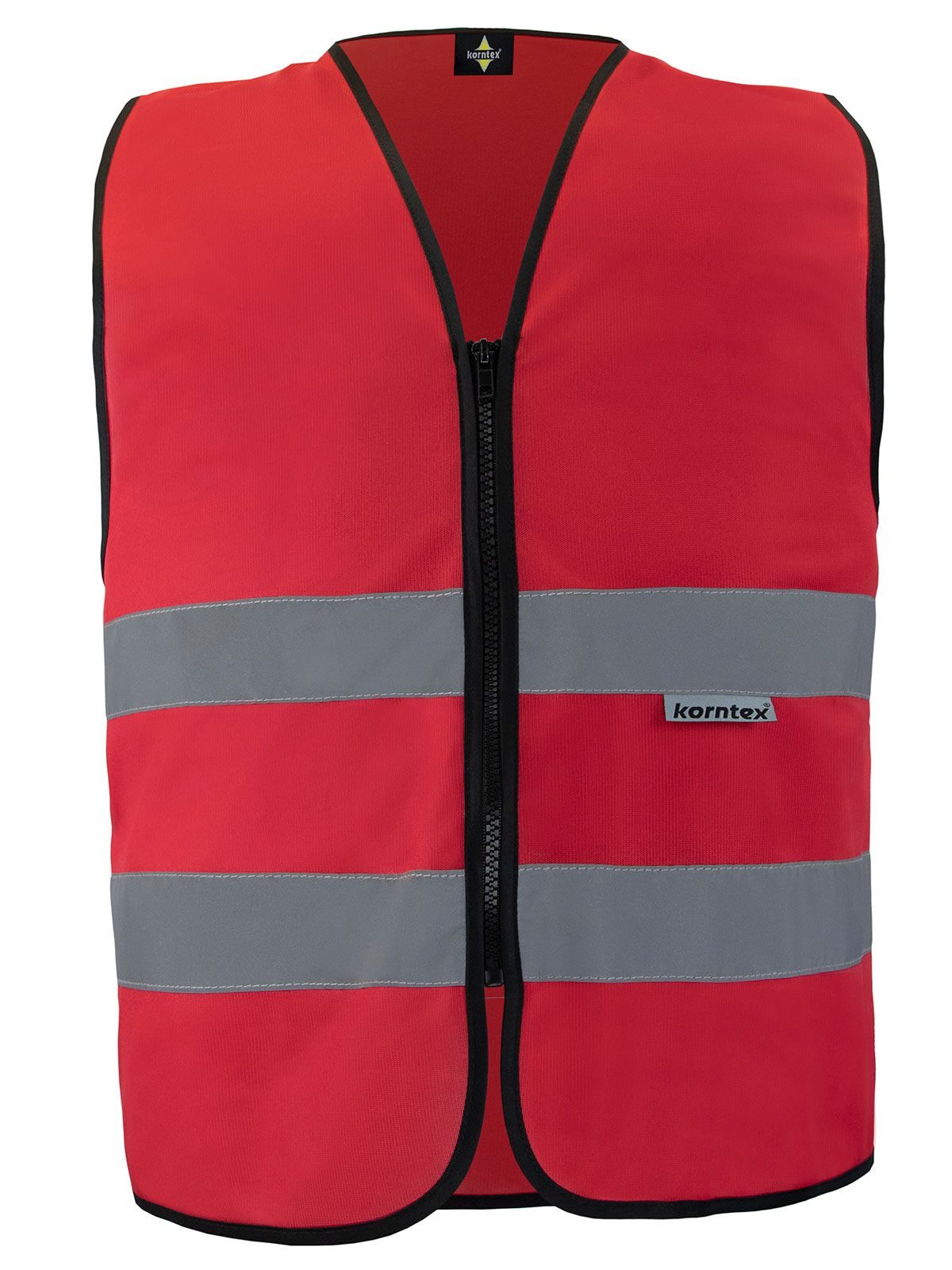 Korntex Safety Vest with Zipper   Cologne