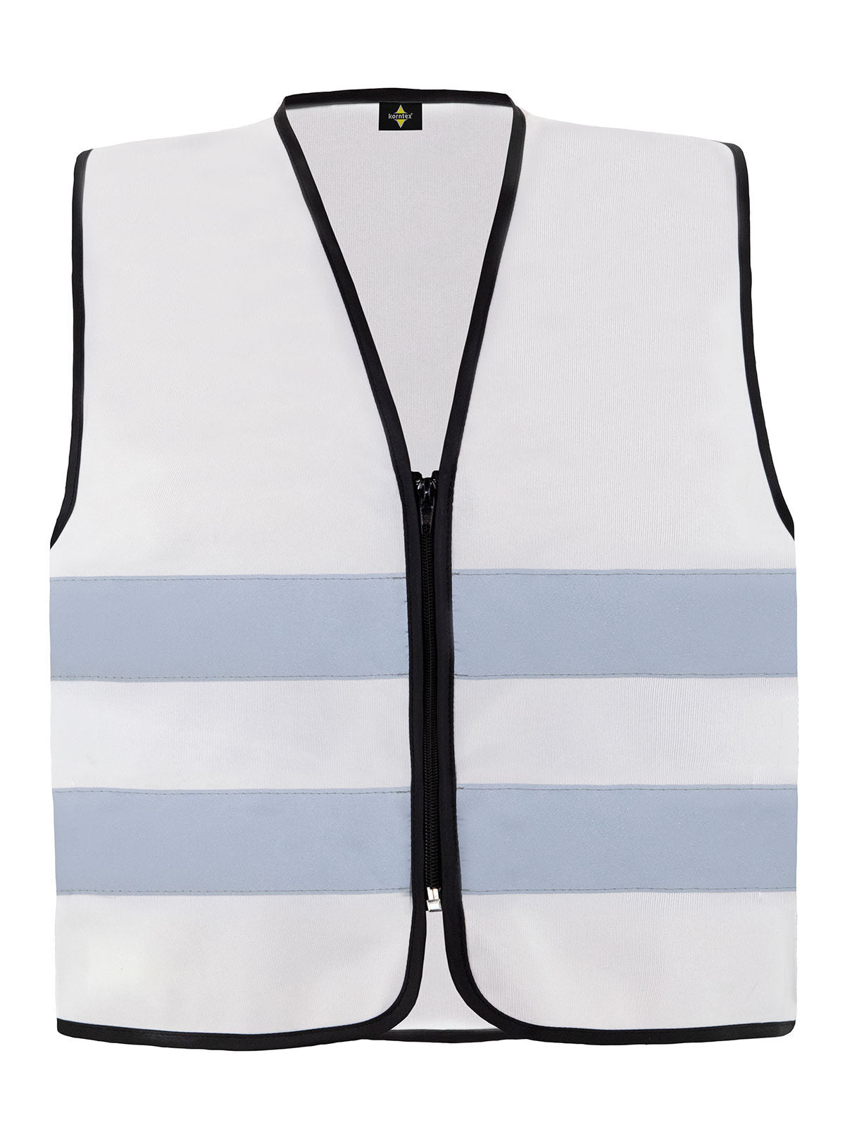 Korntex Safety Vest with Zipper   Cologne