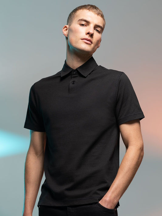 Men's Short Sleeved Stretch Polo
