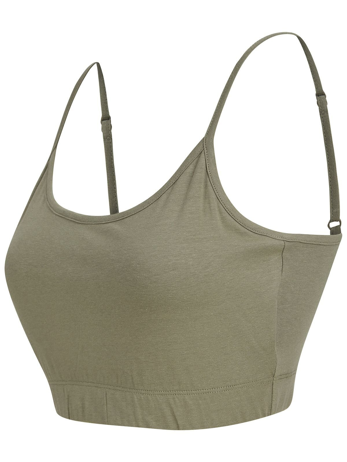 Women's Sustainable Fashion Cropped Cami Top
