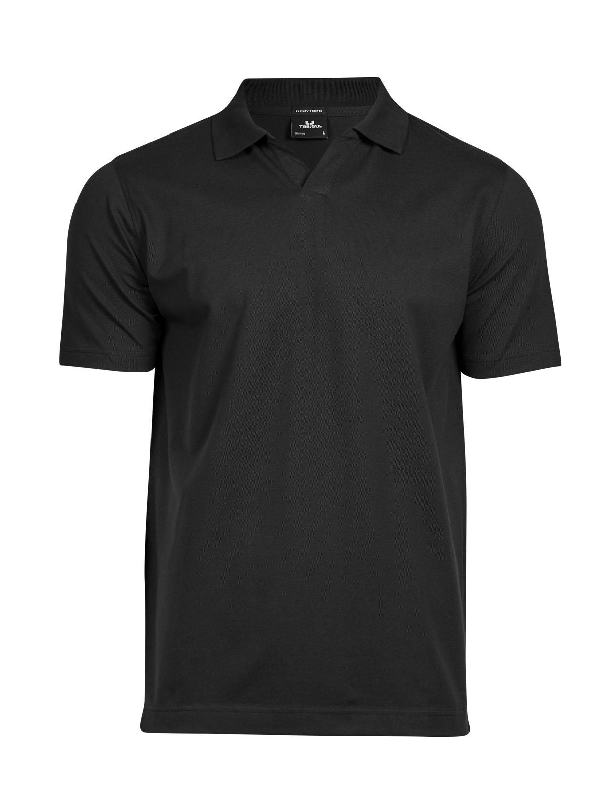 Luxury Stretch V-Neck Polo