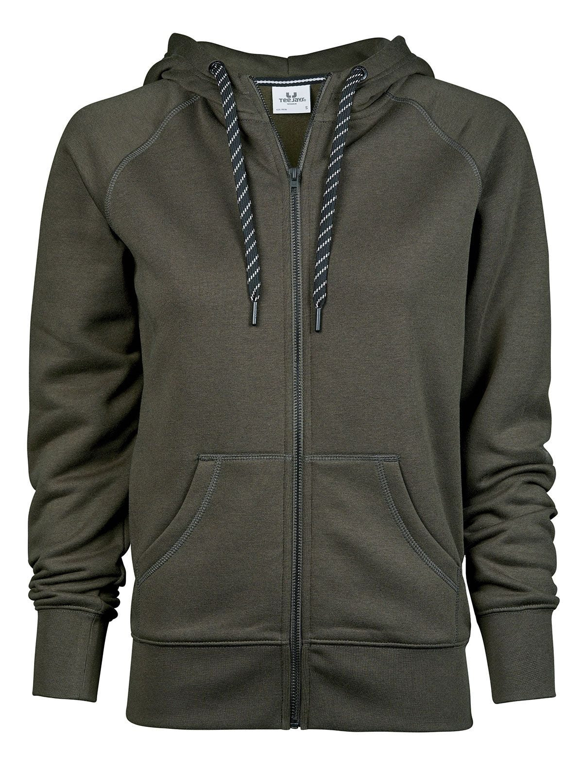 Ladies Fashion Full Zip Hood