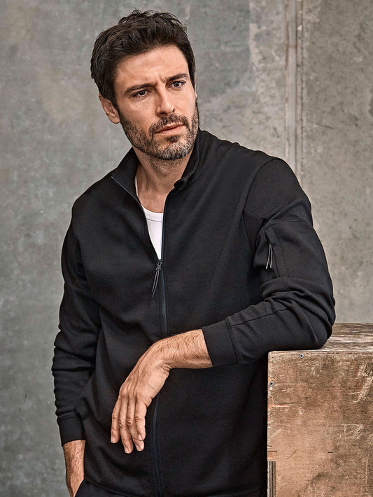 Athletic Full Zip Cardigan