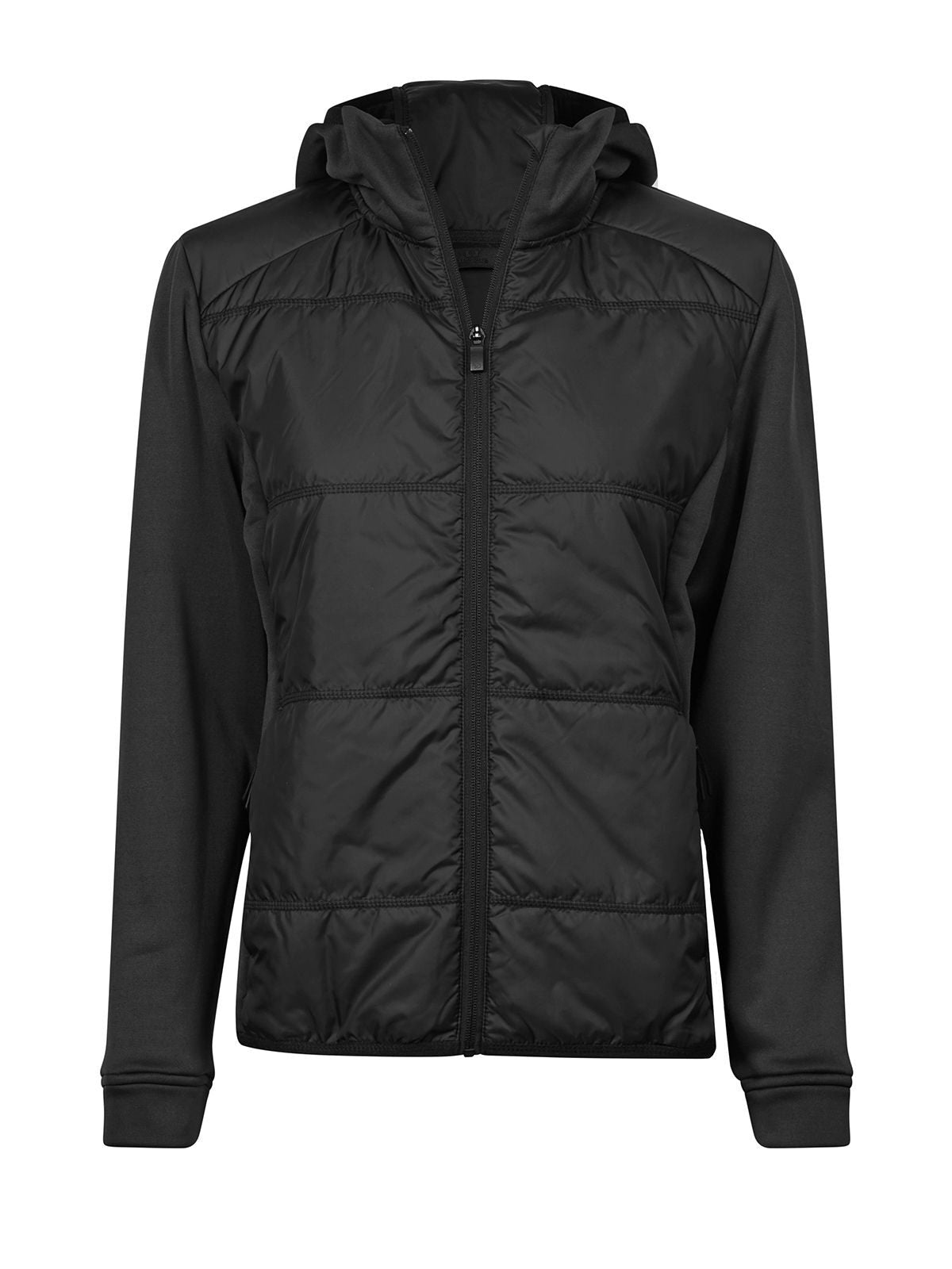 Womens Hybrid-Stretch Hooded Jacket