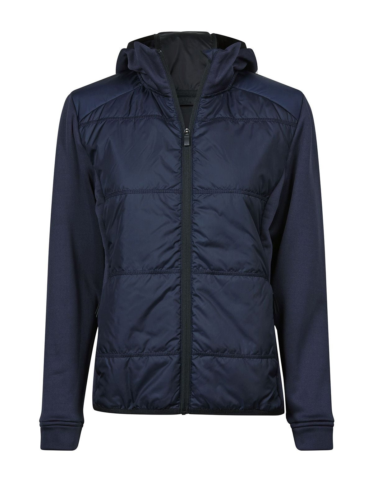 Womens Hybrid-Stretch Hooded Jacket