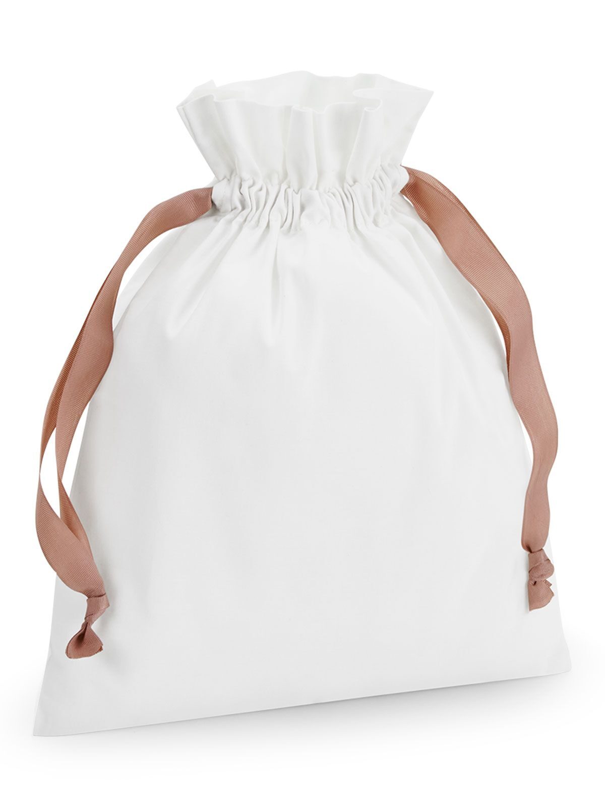 Cotton Gift Bag With Ribbon Drawstring