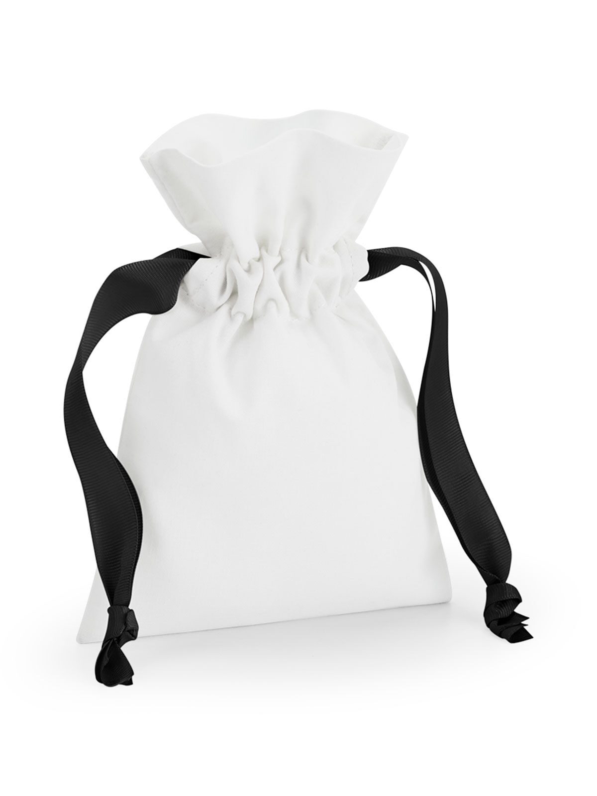 Cotton Gift Bag With Ribbon Drawstring