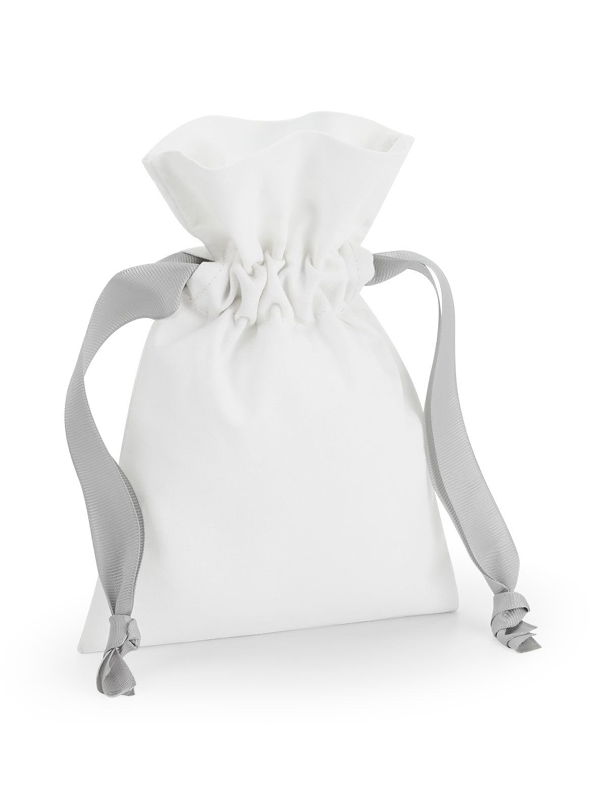 Cotton Gift Bag With Ribbon Drawstring