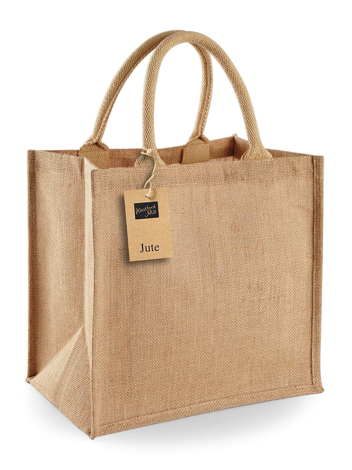 Jute Midi Tote