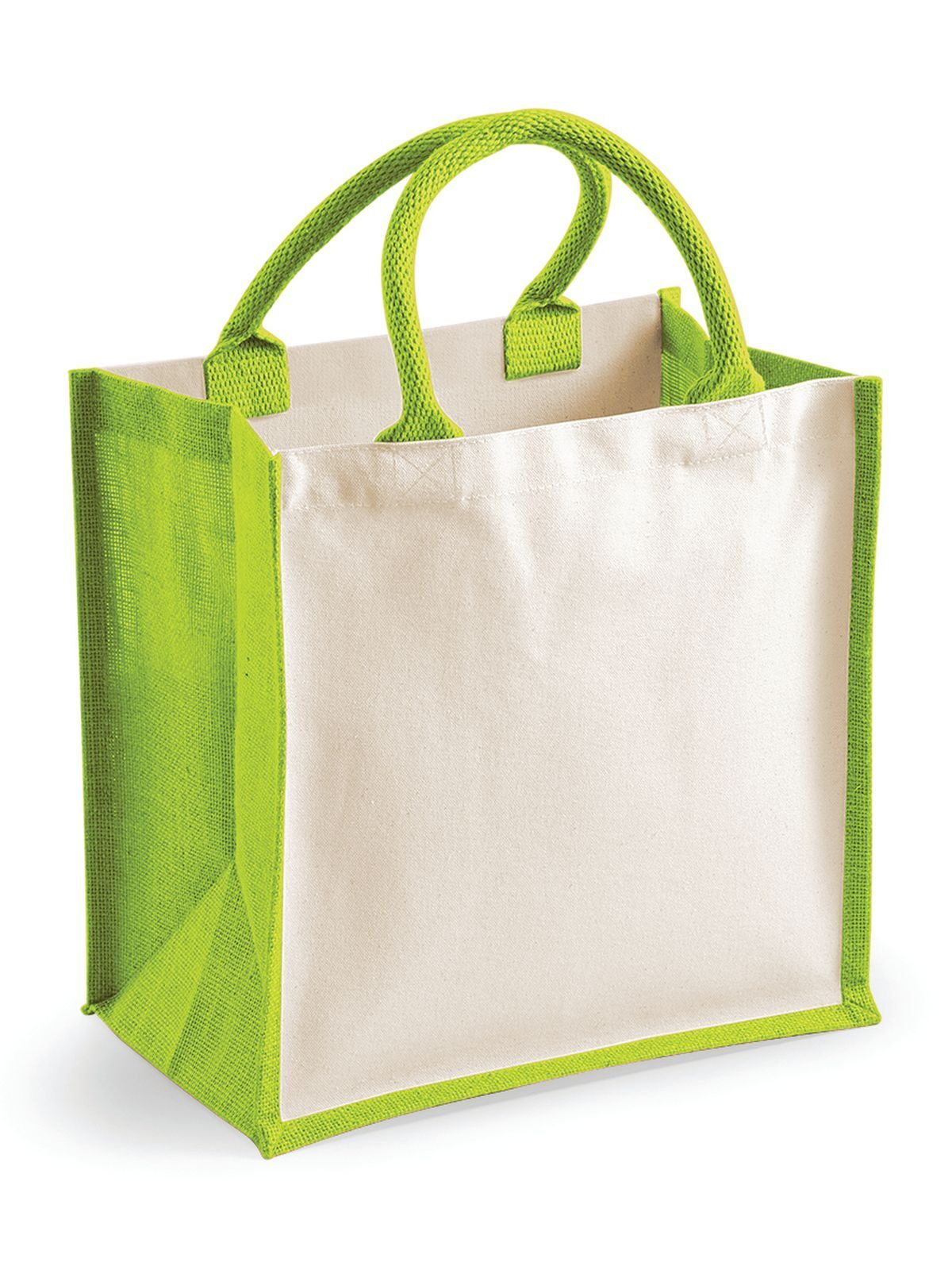 Printers Midi Jute Tote