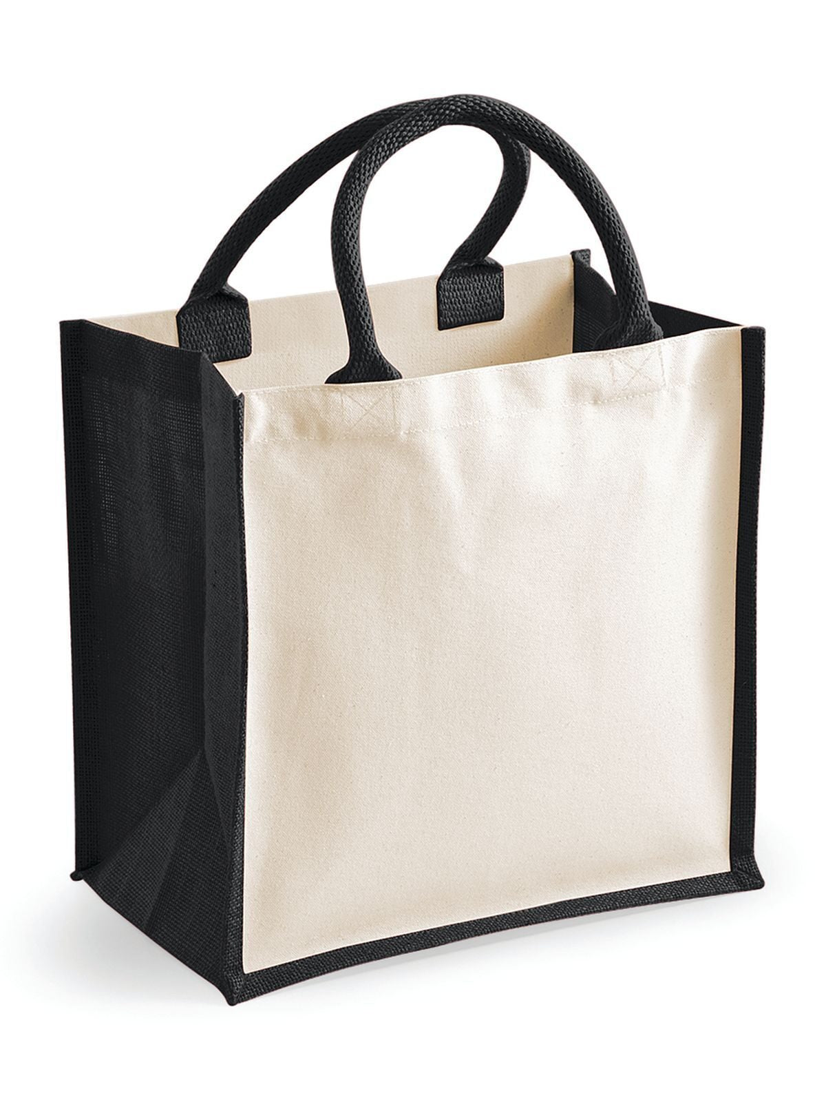 Printers Midi Jute Tote