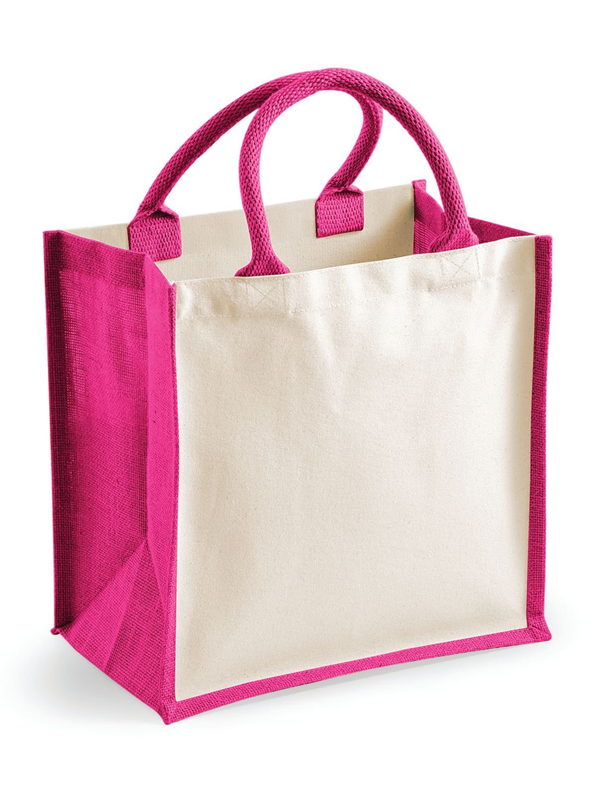 Printers Midi Jute Tote