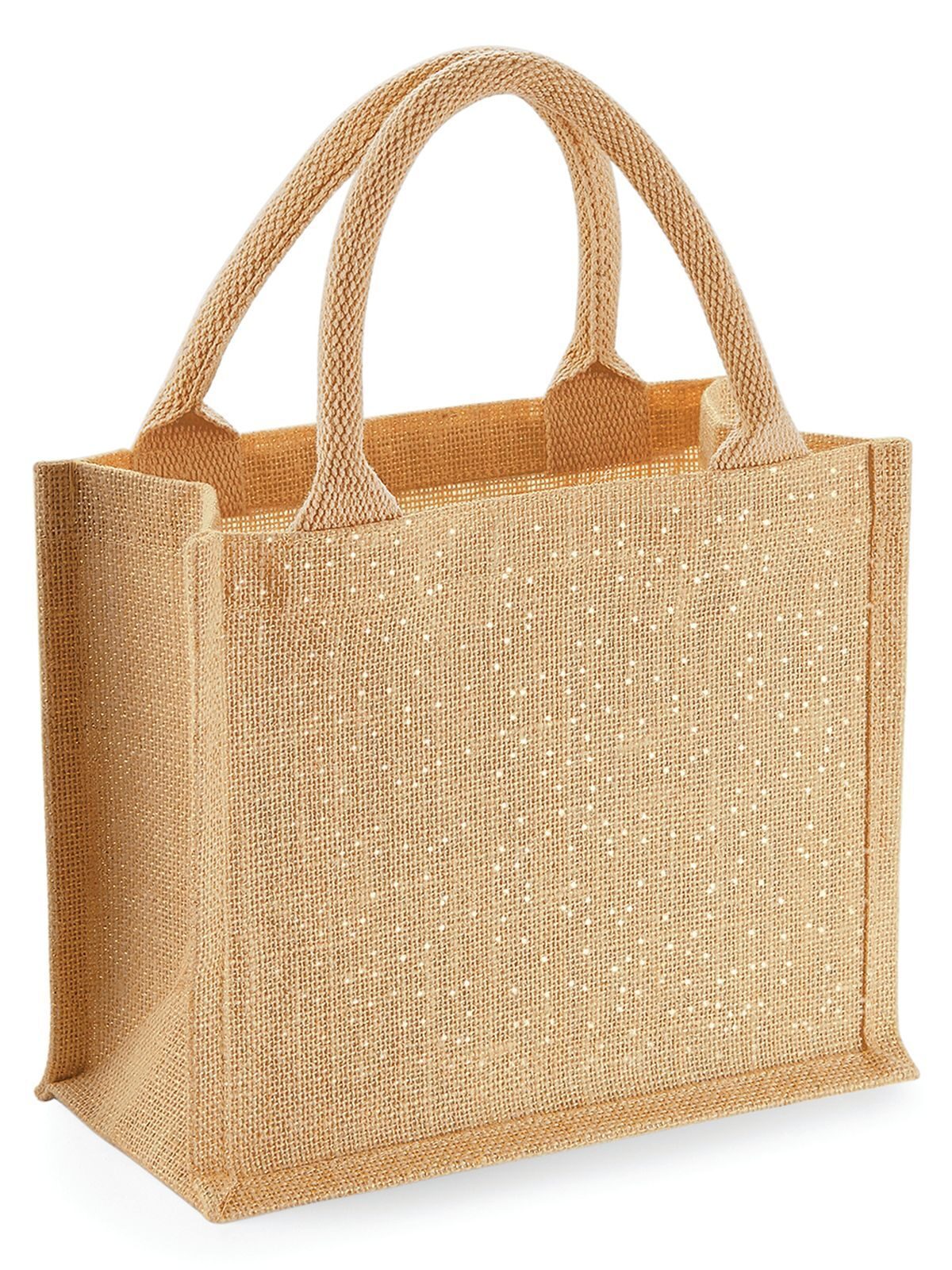 Shimmer Jute Mini Gift Bag