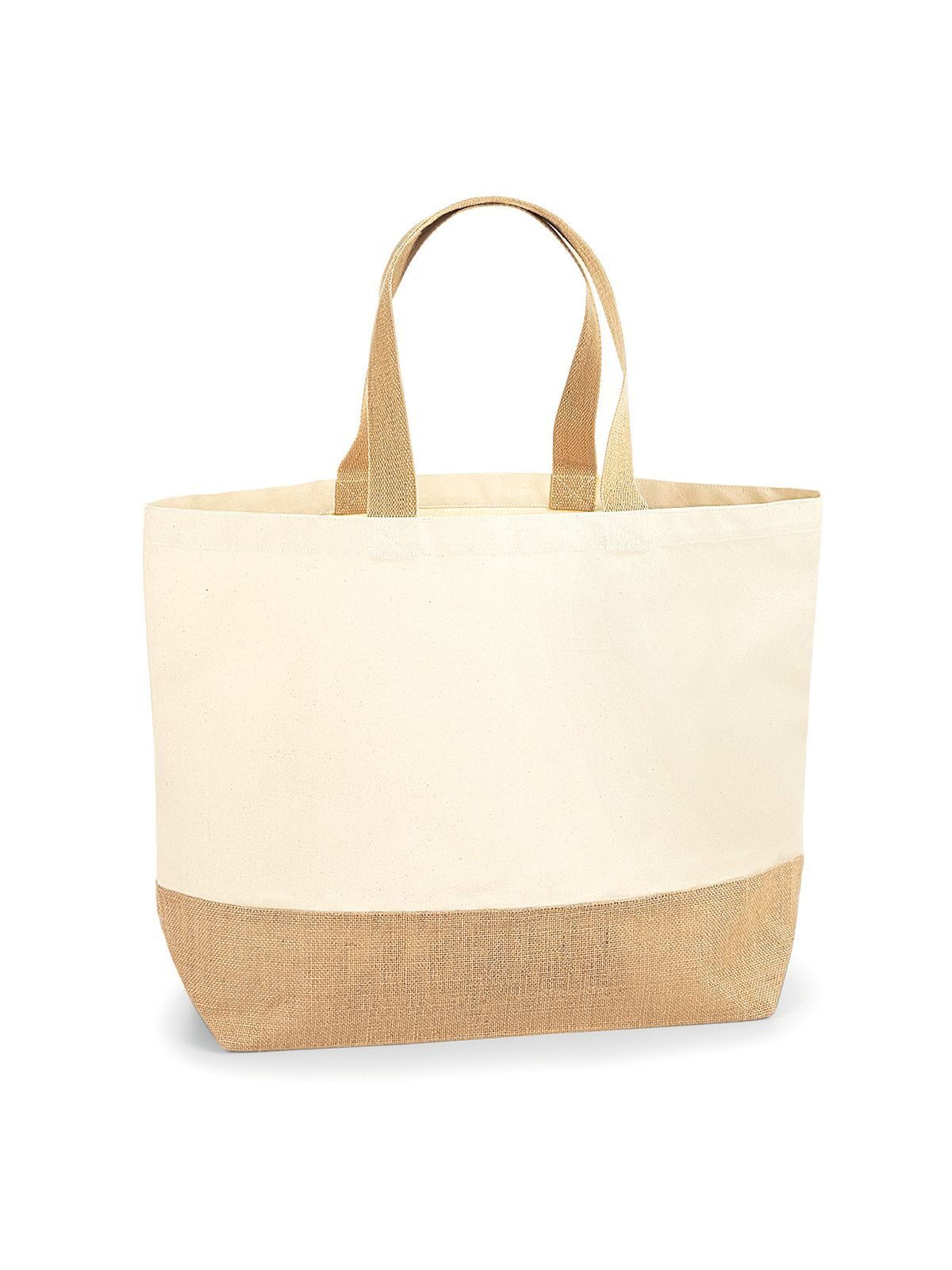 Jute Base Canvas Tote XL