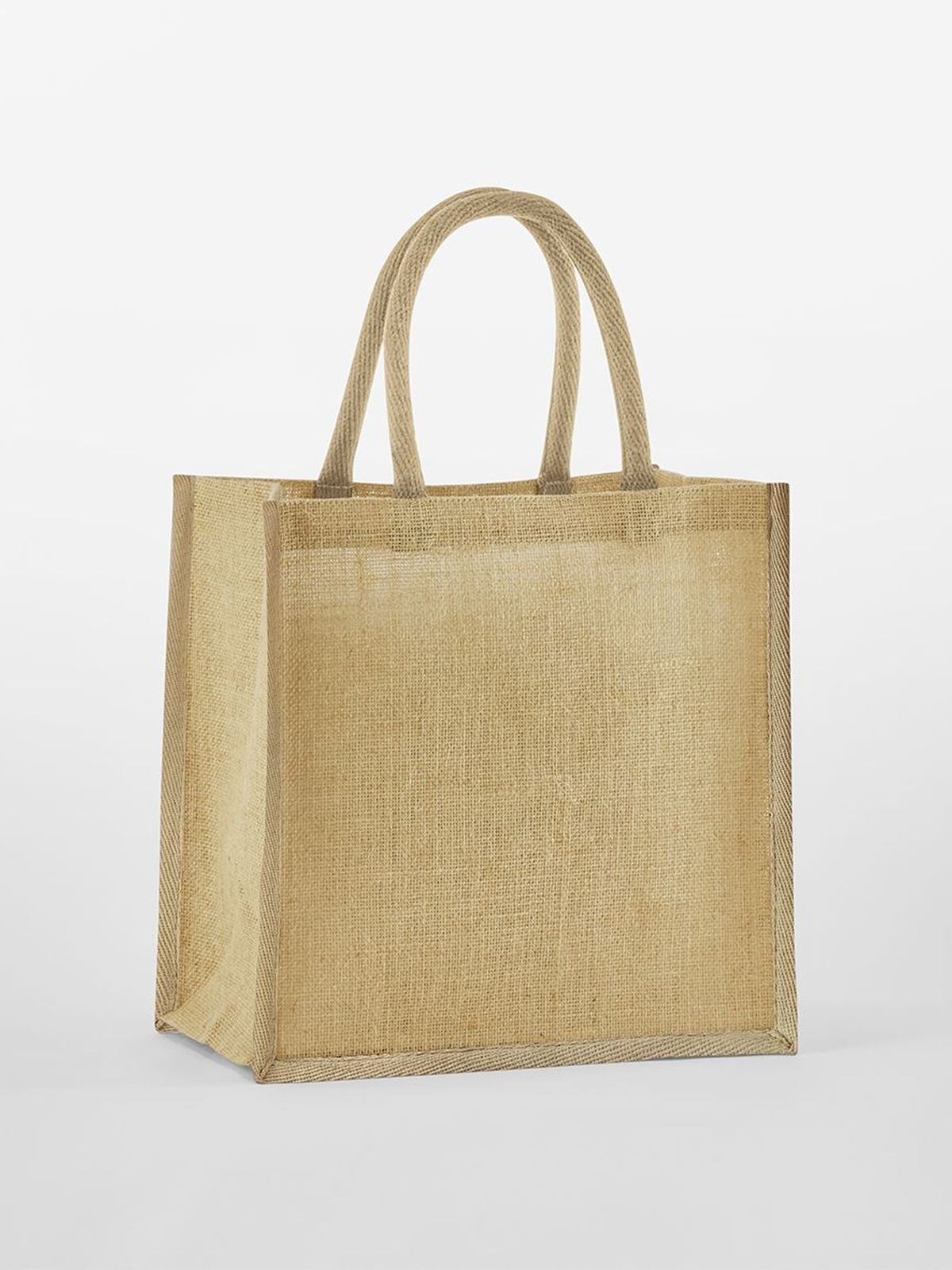 Natural Starched Jute Mini Gift Bag