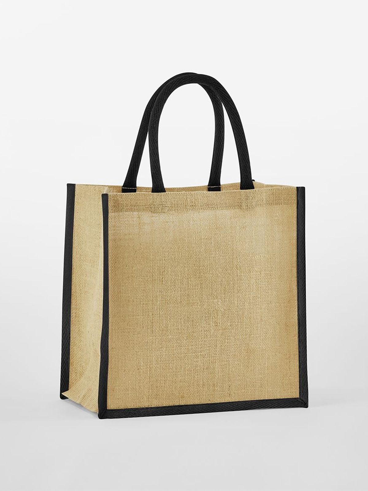 Natural Starched Jute Mini Gift Bag